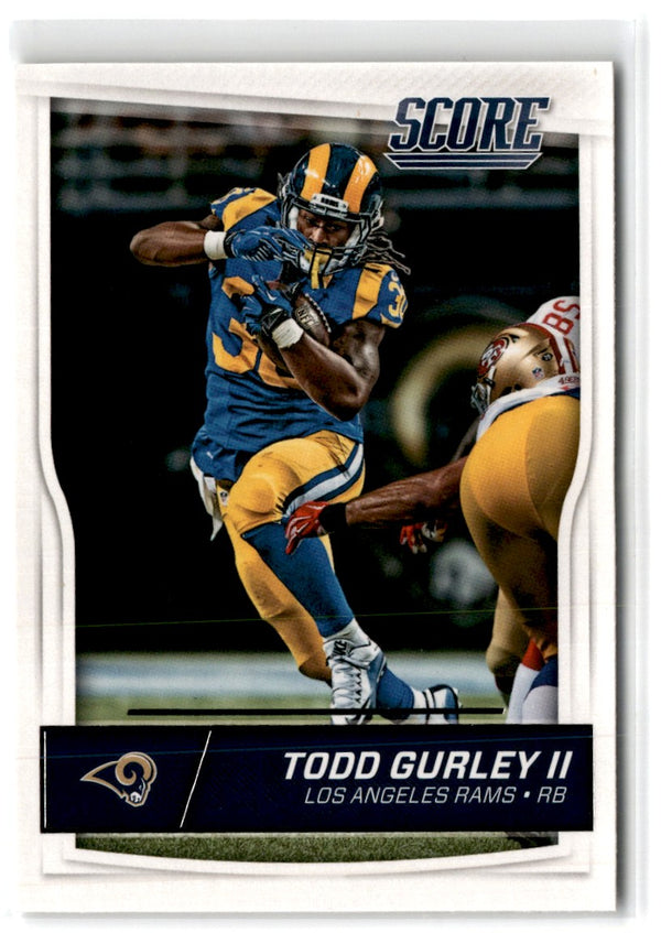 2016 Score Scorecard Todd Gurley #293