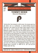 1990 Donruss Super Diamond Kings Tommy Herr