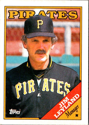 1988 Topps Jim Leyland #624