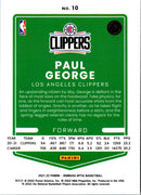 2021 Donruss Optic Red Paul George