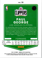 2021 Donruss Optic Red Paul George #10