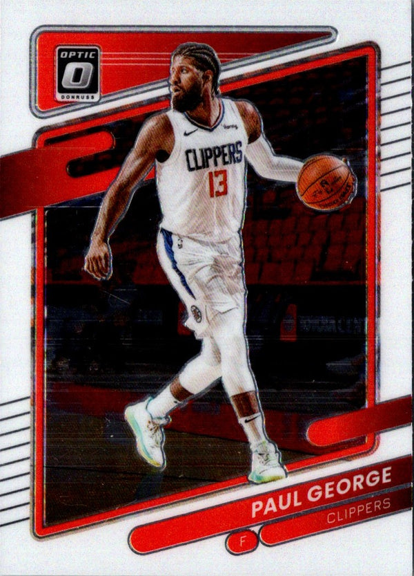 2021 Donruss Optic Red Paul George #10