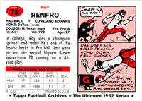 1994 Topps Archives Ray Renfro #76