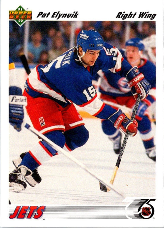 1991 Upper Deck Pat Elynuik #109