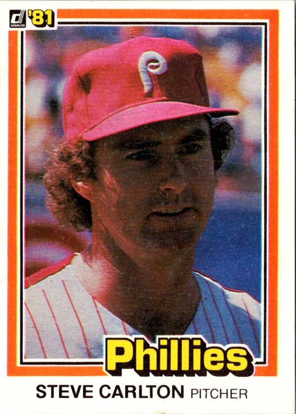 1981 Donruss Steve Carlton #33