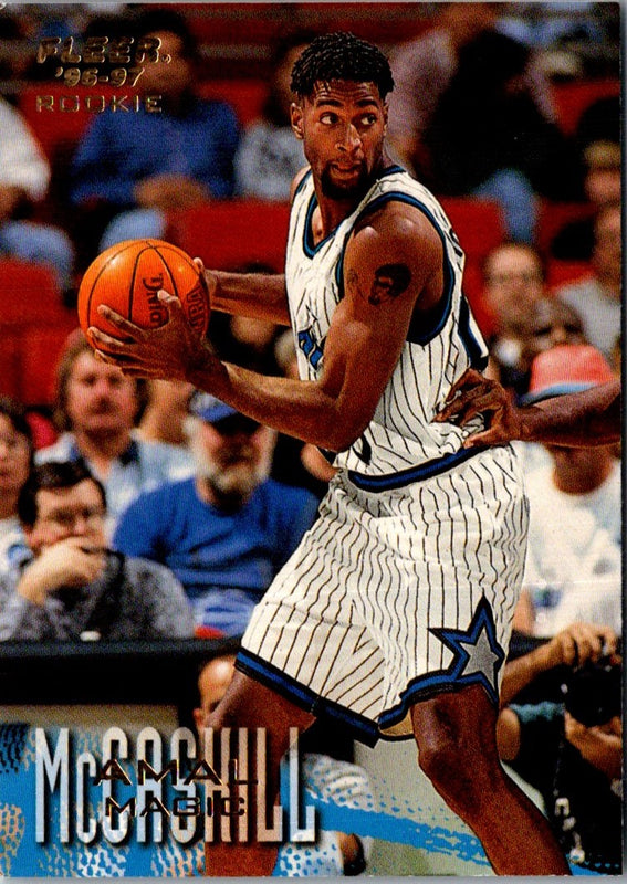 1996 Fleer Amal McCaskill #231 Rookie