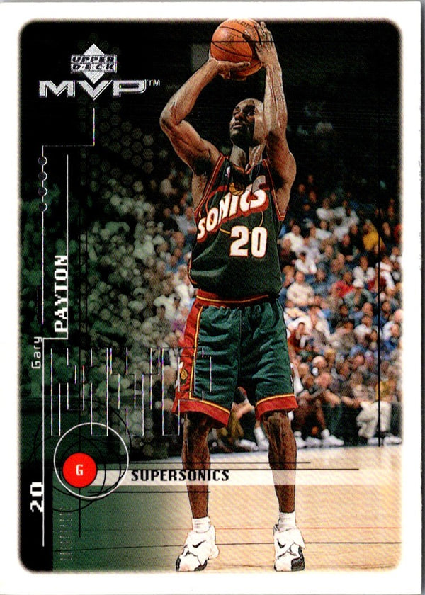 1999 Upper Deck MVP Gary Payton #149