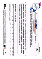 2021 Topps Update Luke Raley #US7 Rookie