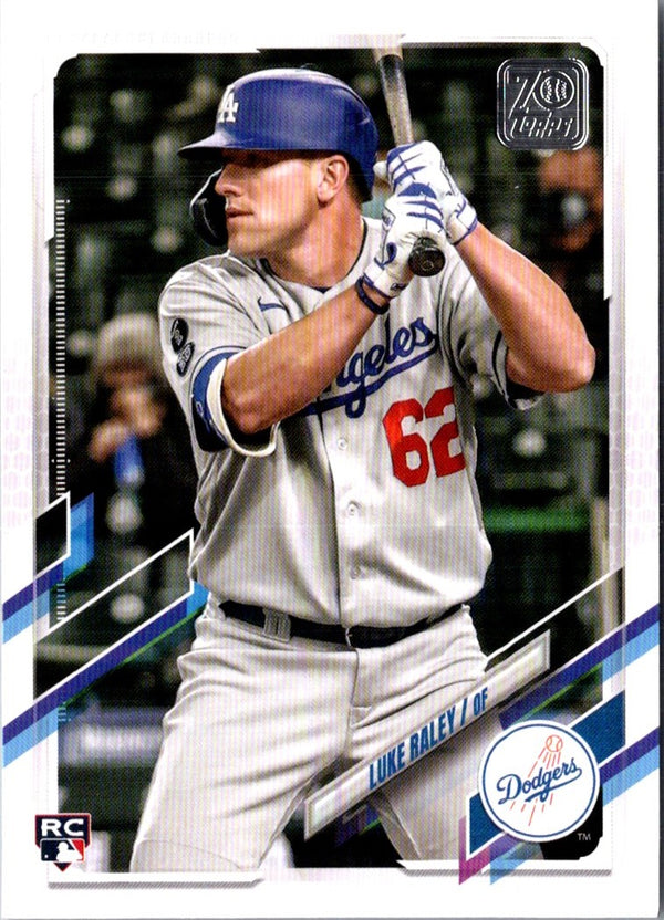 2021 Topps Update Luke Raley #US7 Rookie