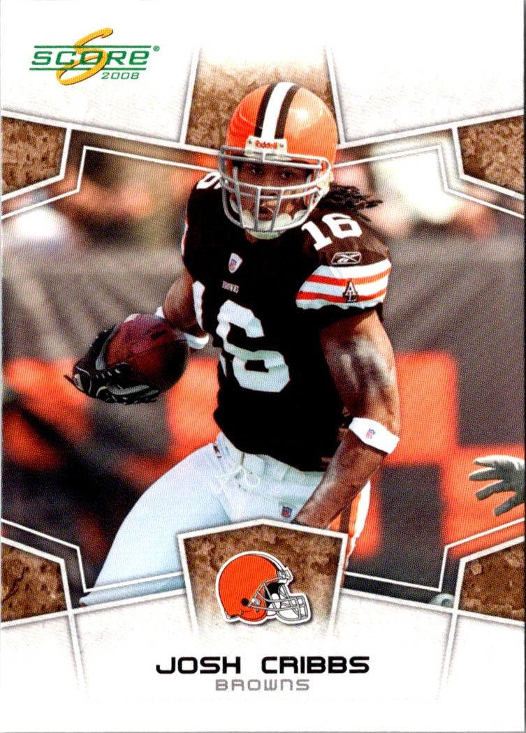 2008 Score Josh Cribbs