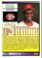 1992 Score Reggie Sanders #829