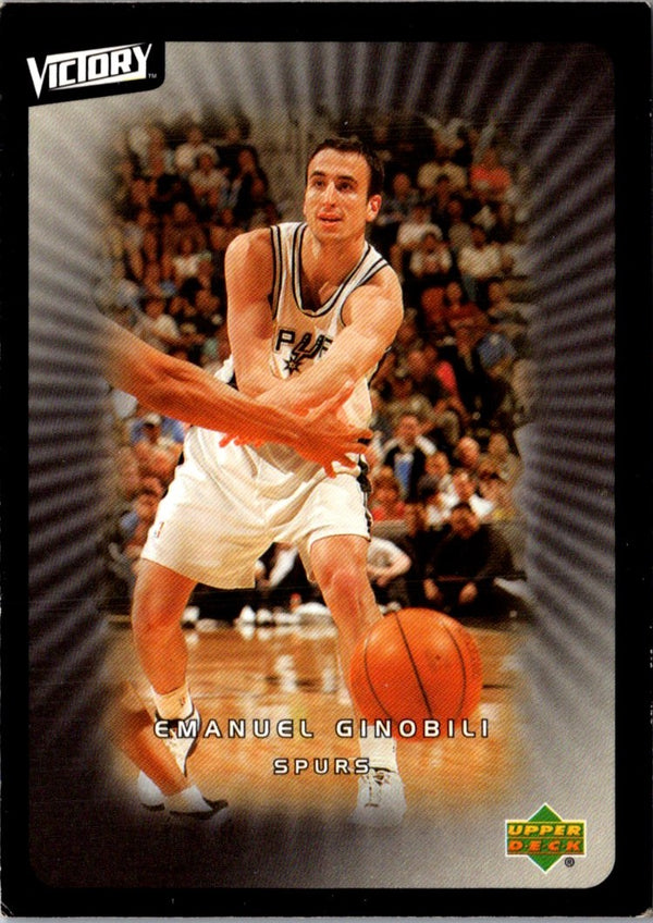 2003 Upper Deck Victory Manu Ginobili #87