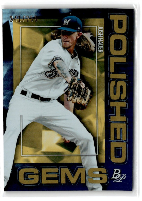 2019 Bowman Platinum Josh Hader #97