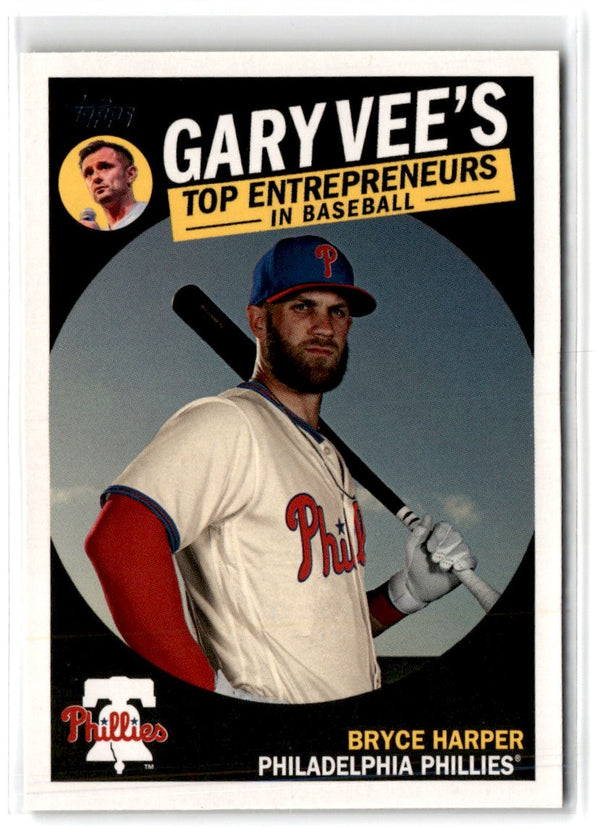 2019 Topps Gary Vee's Top Entrepreneurs in Baseball Bryce Harper #GV-1