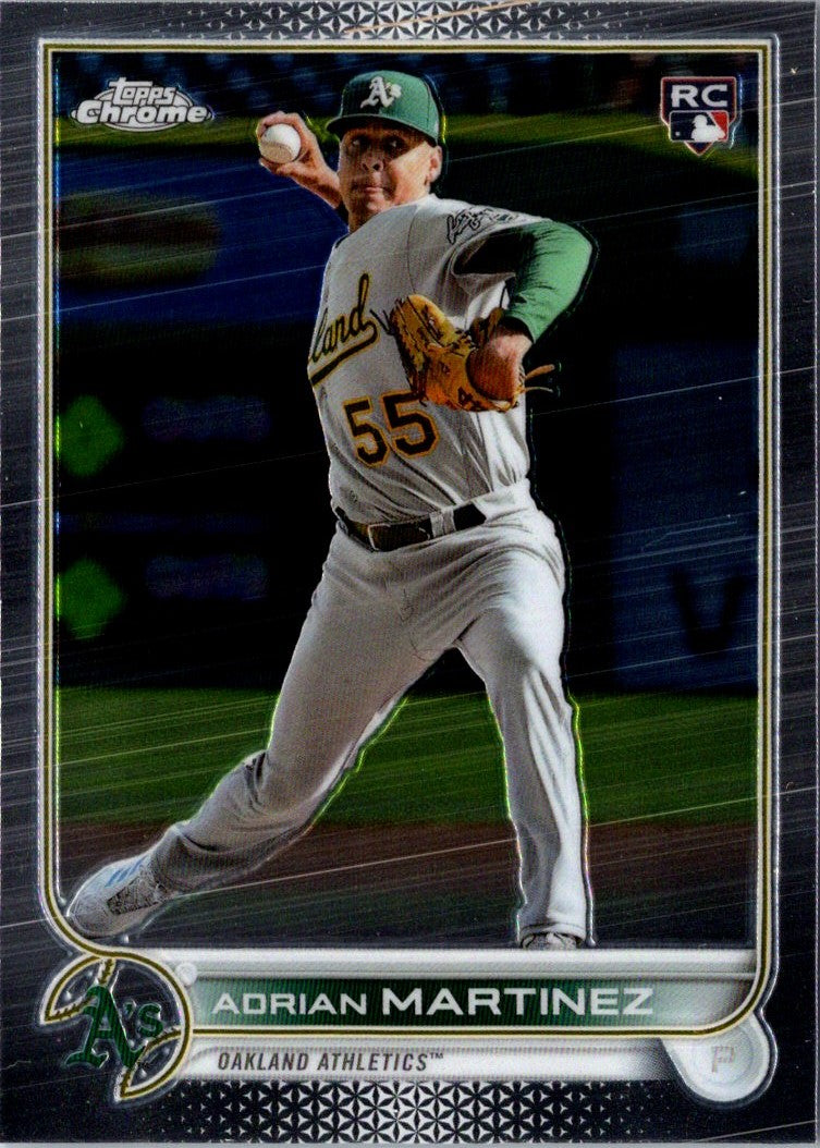 2022 Topps Chrome Update Adrian Martinez