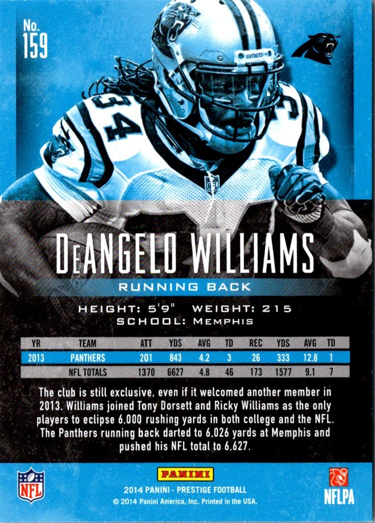 2014 Panini Prestige DeAngelo Williams