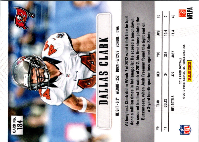 2012 Panini Prizm Dallas Clark