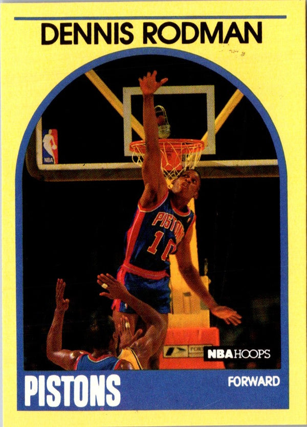 1990 Hoops 100 Superstars Dennis Rodman #30