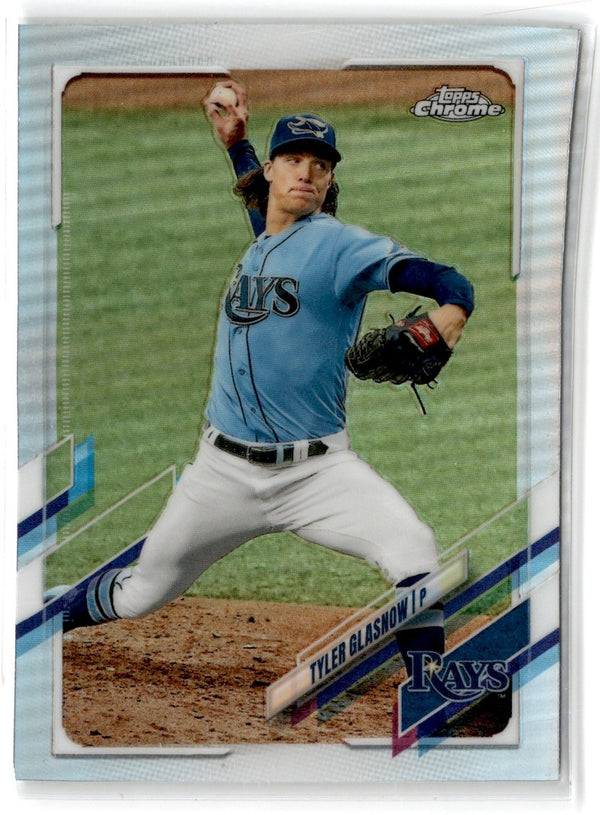 2021 Topps Chrome Tyler Glasnow #129