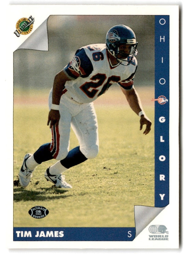 1992 Ultimate WLAF Tim James #171