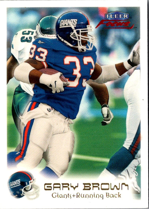 1999 Fleer Focus Gary Brown #21