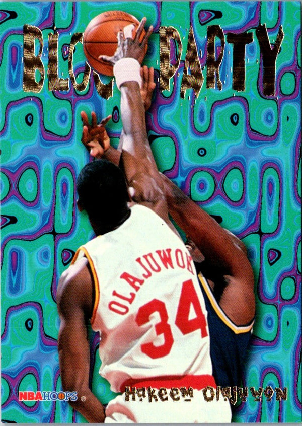 1995 Hoops Block Party Hakeem Olajuwon #8