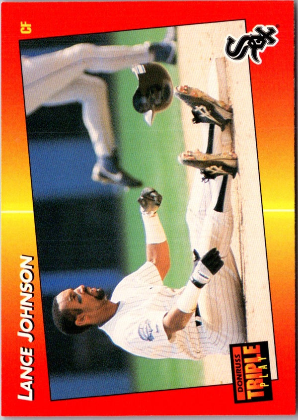 1992 Triple Play Lance Johnson #239