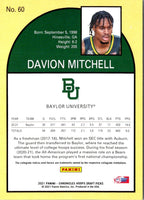 2021 Panini Chronicles Draft Picks Green Davion Mitchell #60