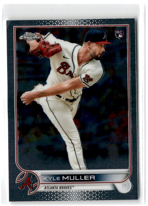 2022 Topps Chrome Kyle Muller #70 Rookie