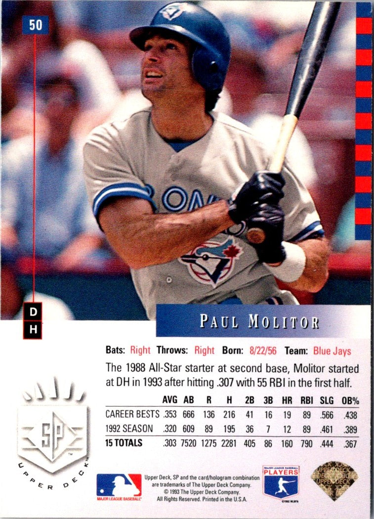 1993 SP Paul Molitor