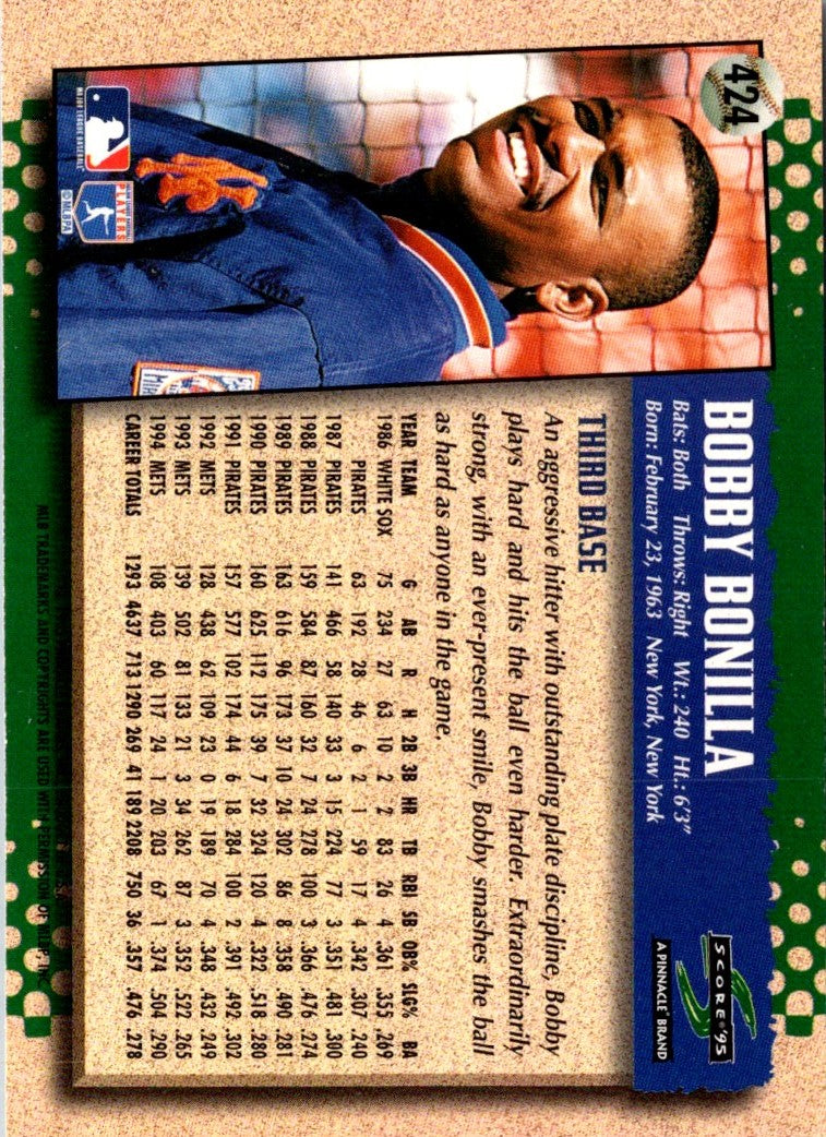 1995 Score Bobby Bonilla