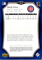 2005 Upper Deck Sweet Spot Mark Prior #23