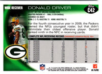 2010 Topps Chrome Donald Driver #C42