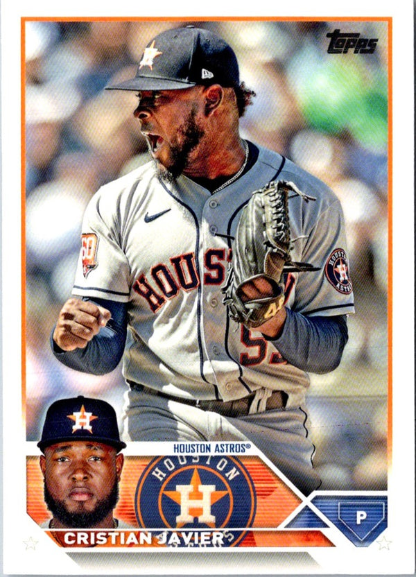 2023 Topps Cristian Javier #55