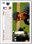 1991 Upper Deck Silver Sluggers Barry Bonds