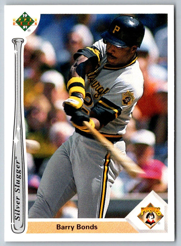 1991 Upper Deck Silver Sluggers Barry Bonds #SS5