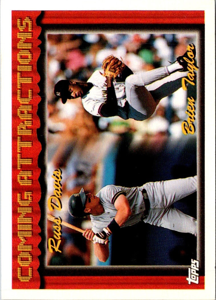 1994 Topps Russ Davis/Brien Taylor