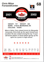 2001 Fleer Shoebox Chris Mihm #68