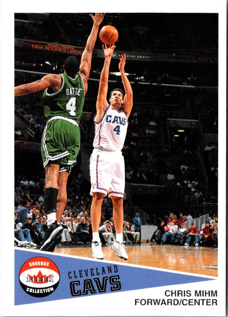 2001 Fleer Shoebox Chris Mihm