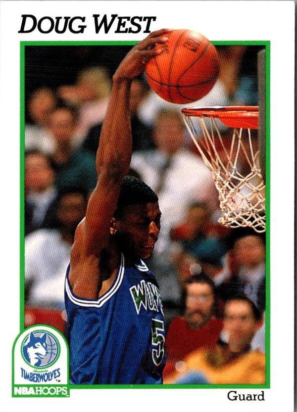 1991 Hoops Doug West #397