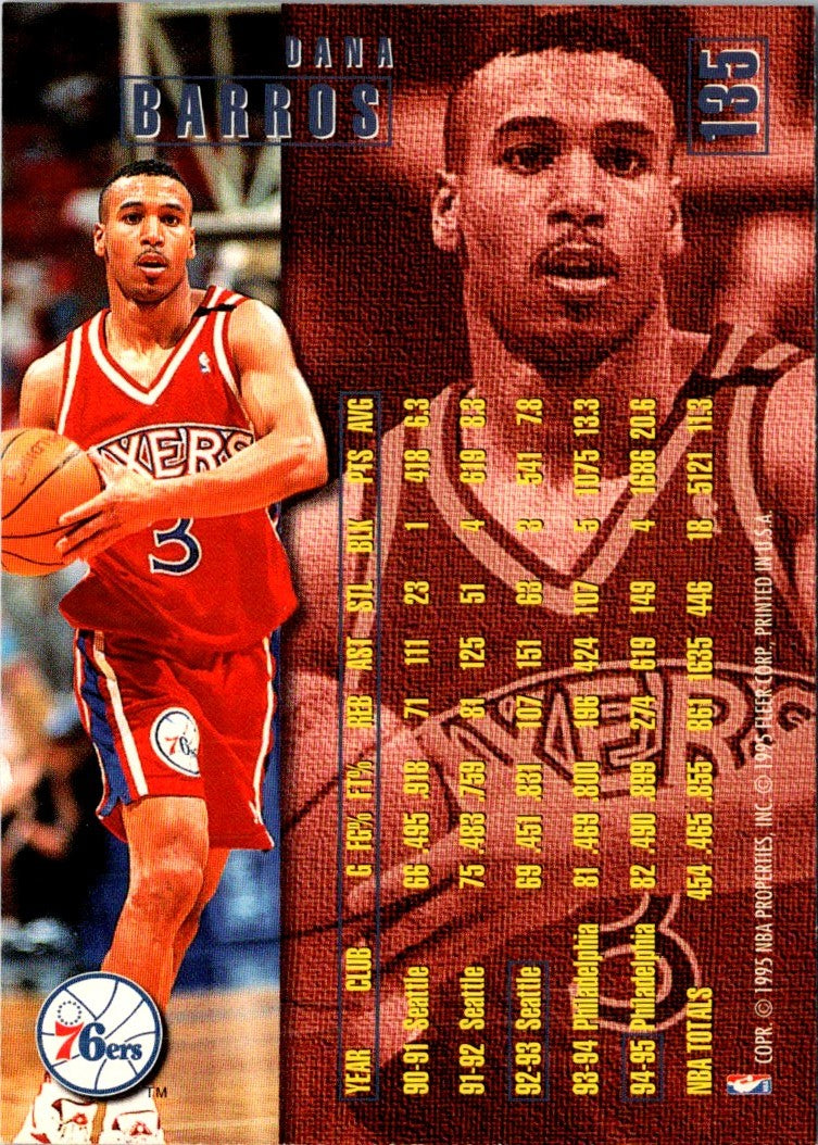 1995 Fleer Dana Barros