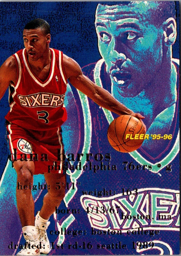 1995 Fleer Dana Barros