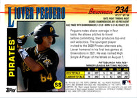 2021 Bowman Heritage Liover Peguero #234