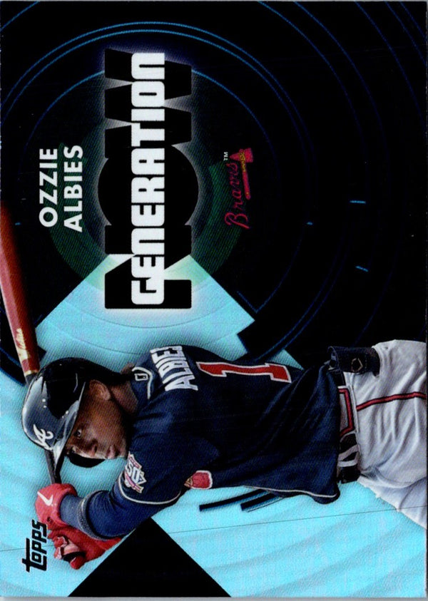 2022 Topps Generation Now Ozzie Albies #GN-7