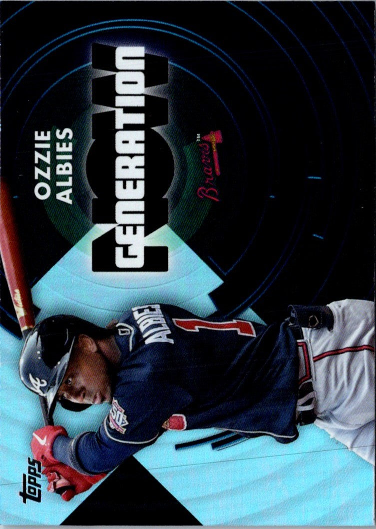 2022 Topps Generation Now Ozzie Albies