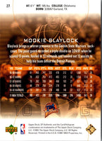 2000 SP Authentic Mookie Blaylock #27