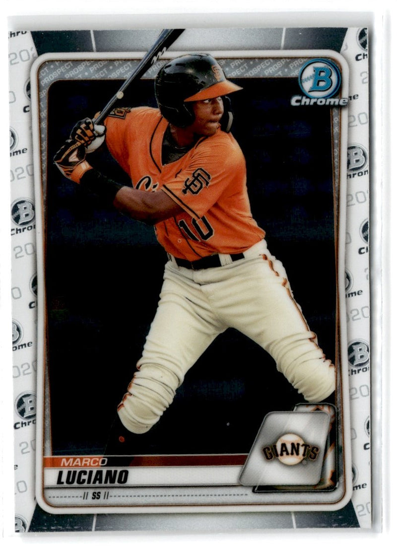 2020 Bowman Chrome Prospects Marco Luciano