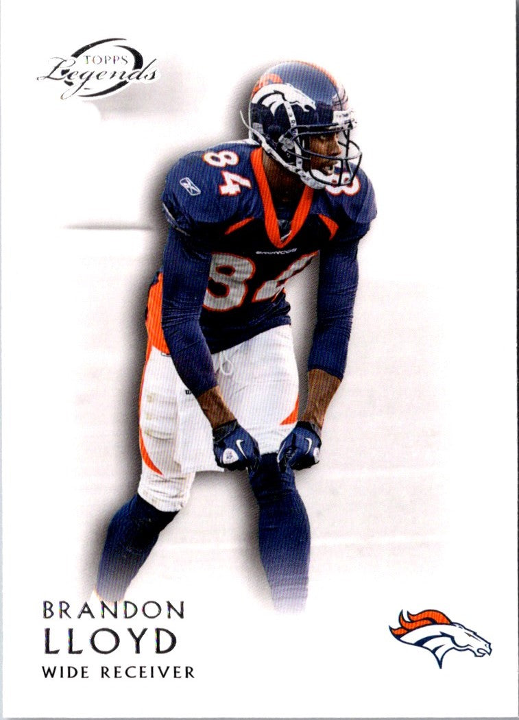 2011 Topps Gridiron Legends Brandon Lloyd