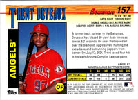 2021 Bowman Heritage Trent Deveaux #157