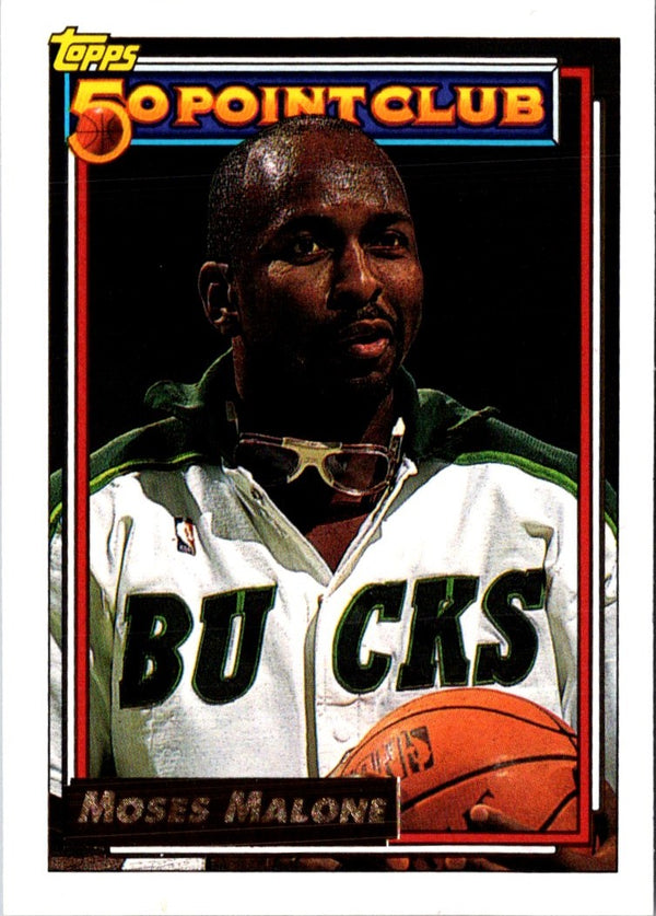 1992 Topps Gold Moses Malone #208